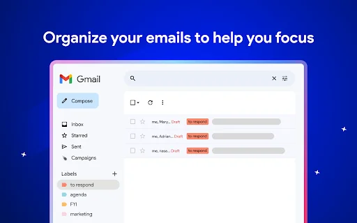 ดาวน์โหลด Gmail AI Email Assistant – Mailmeteor ฟรี – ตัวช่วยจัดการอีเมล - Screenshot 2