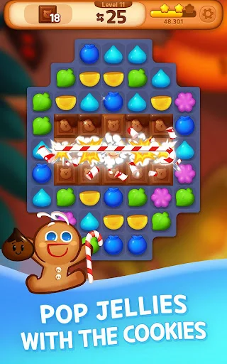 ดาวน์โหลด Cookie Run: Puzzle World ล่าสุด – เกมพัซเซิลแสนสนุก ฟรี - Screenshot 1