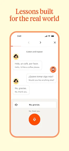 ดาวน์โหลด Babbel – แอปเรียนภาษาที่ดีที่สุด ฝึกพูดและฟังภาษาต่างประเทศ - Screenshot 4