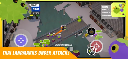 ดาวน์โหลด FruitZ Cat Zombie Shooter เกมยิงแมวสุดมันส์ – เล่นฟรีวันนี้ - Screenshot 5