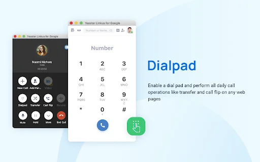 ดาวน์โหลด Yeastar Linkus for Google – จัดการสายโทรศัพท์ธุรกิจได้ง่าย - Screenshot 1