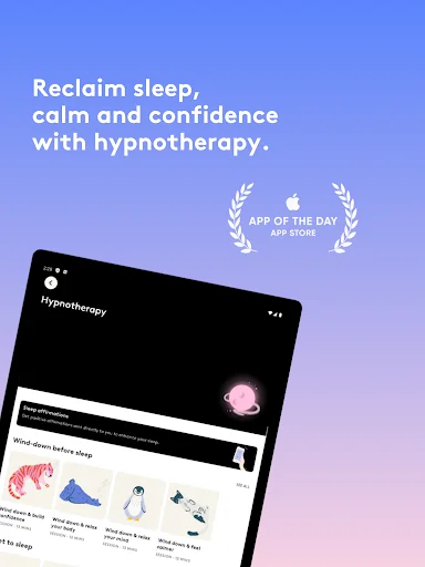 ดาวน์โหลด Clementine – Hypnotherapy ล่าสุด – ตัวช่วยนอนหลับและลดความเครียด - Screenshot 9