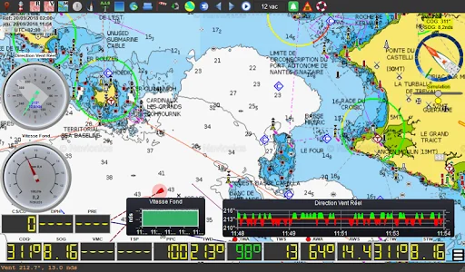 ดาวน์โหลด qtVlm Navigation and Routing ล่าสุด – แอปวางแผนเส้นทางเรือใบมืออาชีพ - Screenshot 10