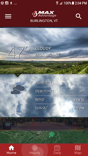 ดาวน์โหลด WCAX WEATHER เวอร์ชันล่าสุด – พยากรณ์อากาศแม่นยำฟรี - Screenshot 1