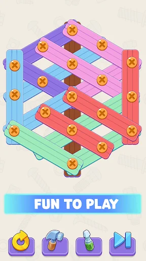 ดาวน์โหลด Screw It Out: Wood Puzzle เวอร์ชันล่าสุด – เกมไขปริศนาสุดสนุก - Screenshot 15