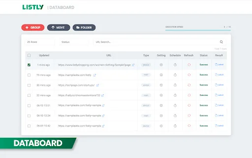 Listly – เครื่องมือ Web Scraping ฟรี แปลงข้อมูลเว็บเป็น Excel ง่ายๆ - Screenshot 4