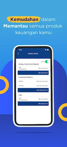 ดาวน์โหลด Mestika Mobile ล่าสุด – แอปธนาคารบนมือถือและโทเค็นฟรี - Screenshot 5