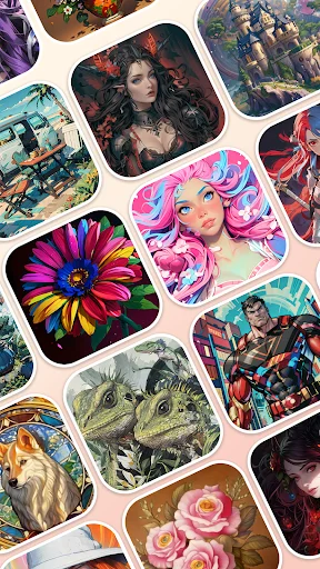 ดาวน์โหลด InColor™ ล่าสุด – ระบายสีรูปภาพ AI และผ่อนคลายฟรี - Screenshot 8