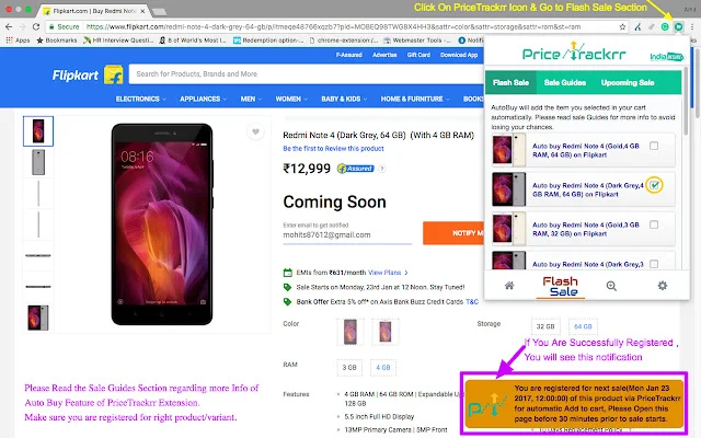 ดาวน์โหลด Price Tracker ล่าสุด – เช็คประวัติราคาและแจ้งเตือนราคาลด ฟรี - Screenshot 3
