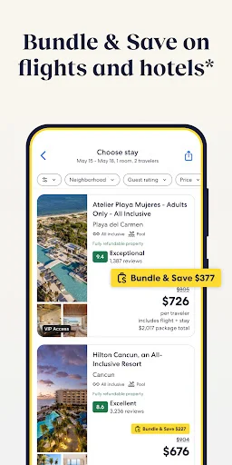 ดาวน์โหลดแอป Expedia จองโรงแรม เที่ยวบิน และรถเช่าราคาถูกล่าสุด - Screenshot 2