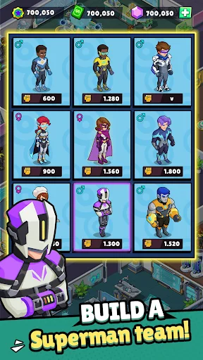 ดาวน์โหลด Idle Superpower School ล่าสุด – เกมบริหารโรงเรียนฮีโร่สุดมันส์ - Screenshot 5