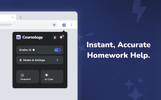 ดาวน์โหลด Coursology ล่าสุด – ตัวช่วยการเรียนรู้ด้วย AI สำหรับนักเรียน - Screenshot 1